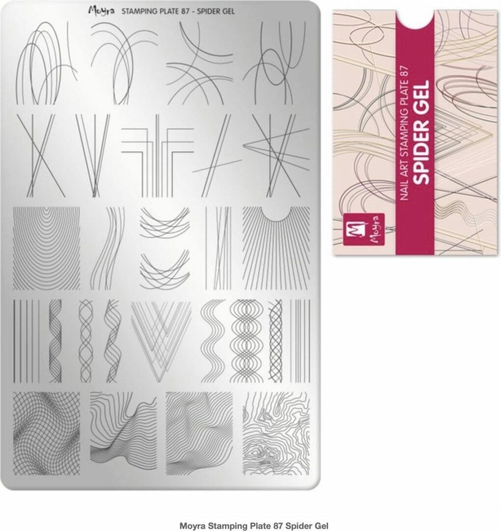 Moyra stamping plate 87 Moyra stamping plate 87