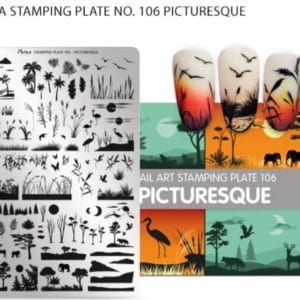 Moyra Stamping plate 106 - Picturesque