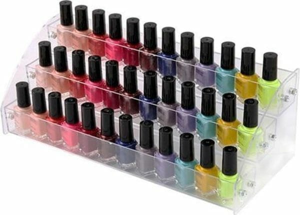 Multifunctionele organizer 3 lagen standaard | nagellak houder | voor knutselen make-up en nagellak | gellak display|