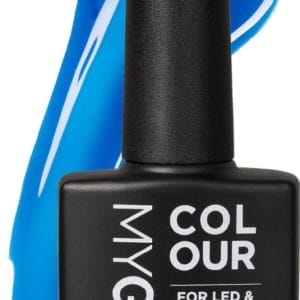 Mylee Gel Nagellak 10ml [Blue Lagoon] UV/LED Gellak Nail Art Manicure Pedicure, Professioneel & Thuisgebruik [Neons Range] - Langdurig en gemakkelijk aan te brengen