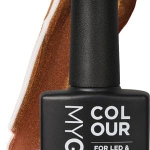 Mylee Gel Nagellak 10ml [Bronze Goddess] UV/LED Gellak Nail Art Manicure Pedicure, Professioneel & Thuisgebruik [Shimmer Range] - Langdurig en gemakkelijk aan te brengen