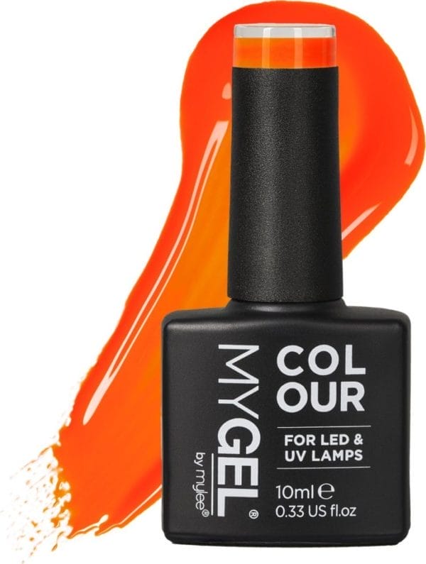 Mylee gel nagellak 10ml [flower power] uv/led gellak nail art manicure pedicure, professioneel & thuisgebruik [neons range] - langdurig en gemakkelijk aan te brengen