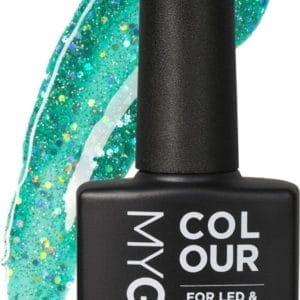 Mylee Gel Nagellak 10ml [Genie in a bottle] UV/LED Gellak Nail Art Manicure Pedicure, Professioneel & Thuisgebruik [Bold Glitters Range] - Langdurig en gemakkelijk aan te brengen