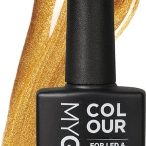 Mylee Gel Nagellak 10ml [Goldy locks] UV/LED Gellak Nail Art Manicure Pedicure, Professioneel & Thuisgebruik [Shimmer Range] - Langdurig en gemakkelijk aan te brengen