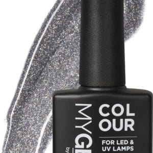 Mylee Gel Nagellak 10ml [Hollywood twist] UV/LED Gellak Nail Art Manicure Pedicure, Professioneel & Thuisgebruik [Fine Glitters Range] - Langdurig en gemakkelijk aan te brengen