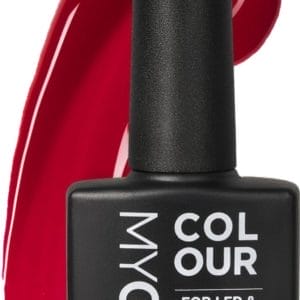 Mylee Gel Nagellak 10ml [Kiss kiss] UV/LED Gellak Nail Art Manicure Pedicure, Professioneel & Thuisgebruik [Red Range] - Langdurig en gemakkelijk aan te brengen