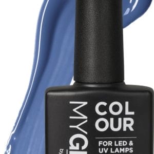 Mylee Gel Nagellak 10ml [Monday Blue] UV/LED Gellak Nail Art Manicure Pedicure, Professioneel & Thuisgebruik [Blue Range] - Langdurig en gemakkelijk aan te brengen