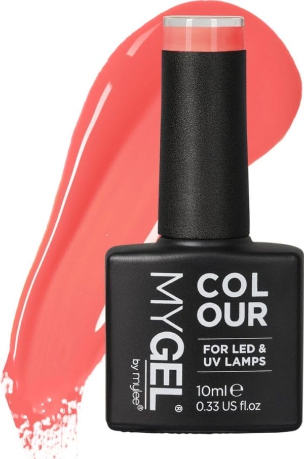 Mylee gel nagellak 10ml [pink ambition] uv/led gellak nail art manicure pedicure, professioneel & thuisgebruik [pink range] - langdurig en gemakkelijk aan te brengen