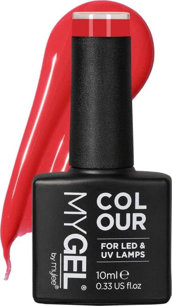 Mylee gel nagellak 10ml [red flags] uv/led gellak nail art manicure pedicure, professioneel & thuisgebruik [spring/summer 2023] - langdurig en gemakkelijk aan te brengen