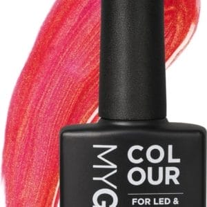 Mylee Gel Nagellak 10ml [Rose spirit] UV/LED Gellak Nail Art Manicure Pedicure, Professioneel & Thuisgebruik [Fine Glitters Range] - Langdurig en gemakkelijk aan te brengen