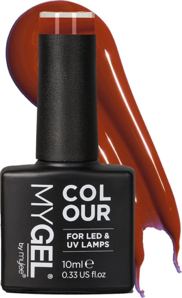 Mylee gel nagellak 10ml [rust] uv/led gellak nail art manicure pedicure, professioneel & thuisgebruik [autumn/winter 2022] - langdurig en gemakkelijk aan te brengen