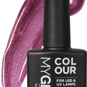 Mylee Gel Nagellak 10ml [Shooting stars] UV/LED Gellak Nail Art Manicure Pedicure, Professioneel & Thuisgebruik [Fine Glitters Range] - Langdurig en gemakkelijk aan te brengen