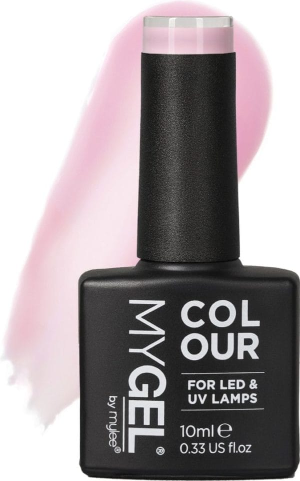 Mylee gel nagellak 10ml [strawberry milkshake] uv/led gellak nail art manicure pedicure, professioneel & thuisgebruik [pink range] - langdurig en gemakkelijk aan te brengen