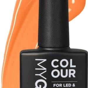 Mylee Gel Nagellak 10ml [Tangerine Sorbet] UV/LED Gellak Nail Art Manicure Pedicure, Professioneel & Thuisgebruik [Yellow/Orange Range] - Langdurig en gemakkelijk aan te brengen