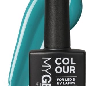 Mylee Gel Nagellak 10ml [The Real Teal] UV/LED Gellak Nail Art Manicure Pedicure, Professioneel & Thuisgebruik [Blue Range] - Langdurig en gemakkelijk aan te brengen