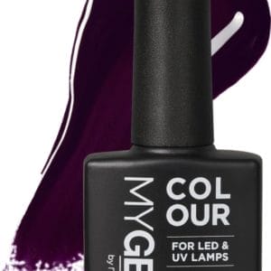 Mylee Gel Nagellak 10ml [The dark night] UV/LED Gellak Nail Art Manicure Pedicure, Professioneel & Thuisgebruik [Red Range] - Langdurig en gemakkelijk aan te brengen