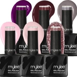 Mylee Gel Nagellak Set 6x10ml [Runway Collection] UV/LED Gellak Nail Art Manicure Pedicure, Professioneel & Thuisgebruik - Langdurig en gemakkelijk aan te brengen