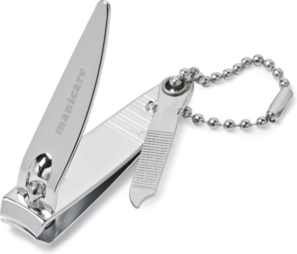 Nail clippers with chain
