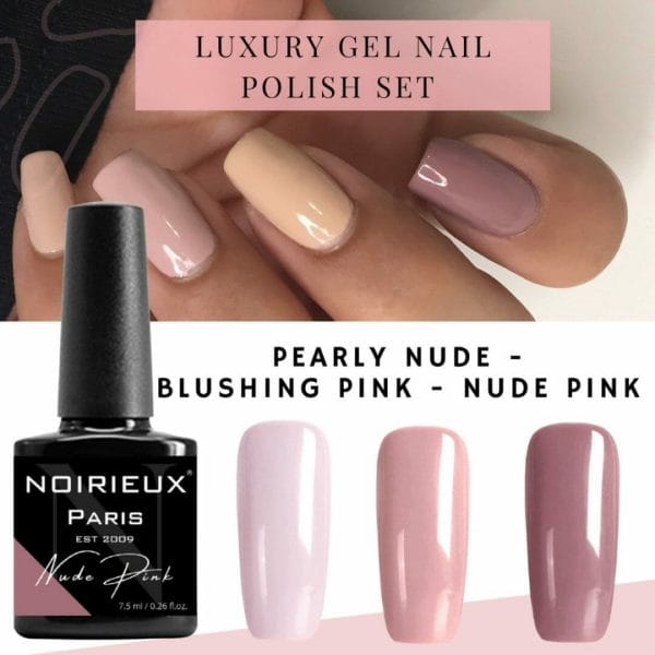 NOIRIEUX® Premium Gellak - Nude set