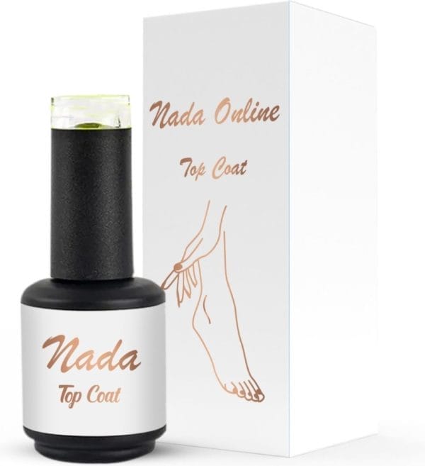 Nada online - top coat- gellak - gel nagellak - 15 ml