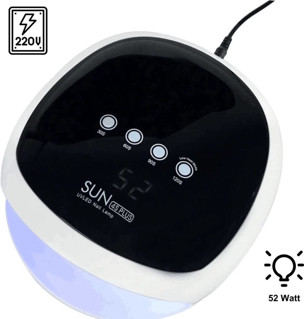 Nageldroger sun 4s plus - led uv nagellamp - gellak lamp - nagellamp voor gel nagellak - nagellamp gelnagels Nageldroger sun 4s plus - led uv nagellamp - gellak lamp - nagellamp voor gel nagellak - nagellamp gelnagels