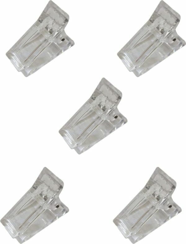 Nagelklem - nagelklemmen voor polygel - nagel clips 5 stuks - odaani