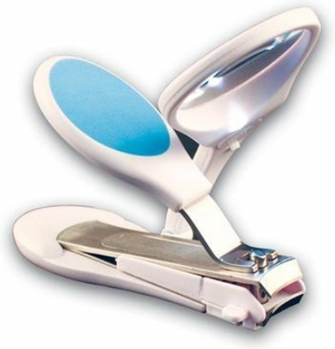 Nagelknipper met vergrootglas Nagelknipper met vergrootglas