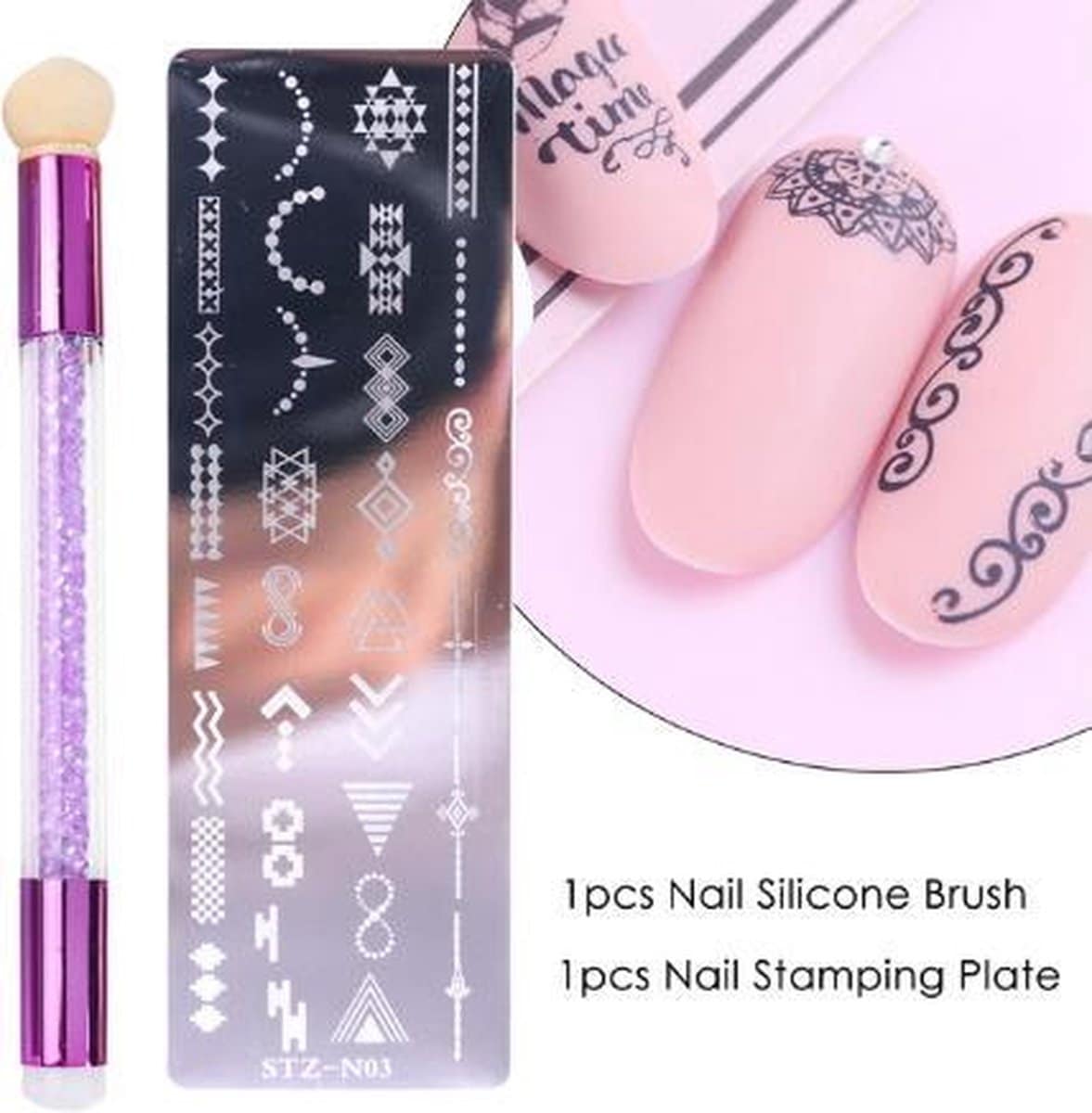 Nagellak stempelset easy stamp 03 Nagellak stempelset easy stamp 03