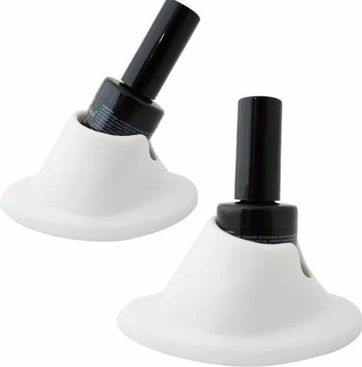 Nagellak houder, wit Nagellak houder, wit