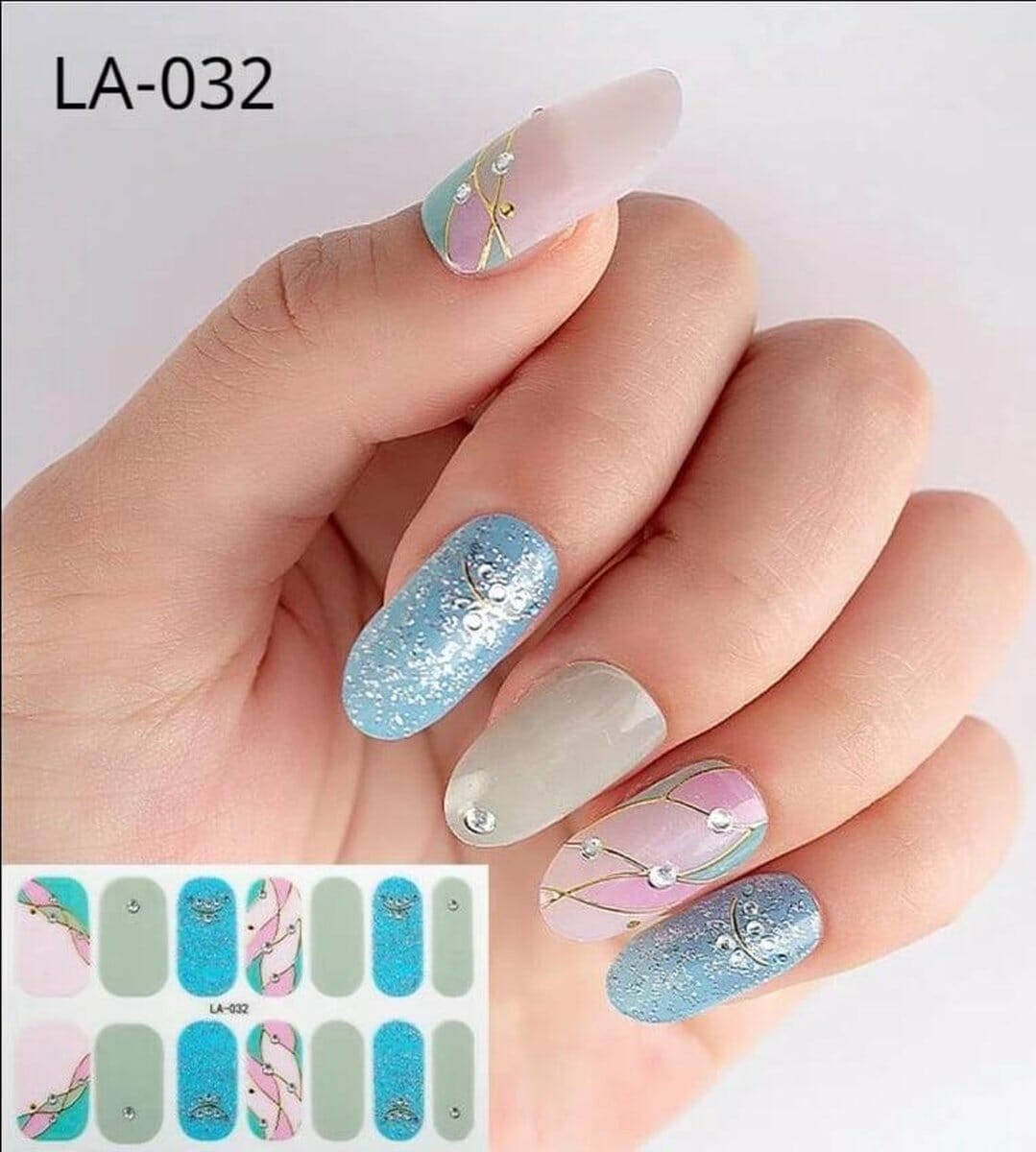 Nagelstickers - happy days - nail art tools Nagelstickers - happy days - nail art tools