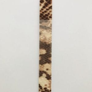 Nagelvijl - Slangen Print - 17,8 cm. lang - Bruin/Beige/Creme - 1 stuks