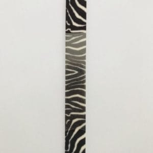 Nagelvijl - Zebra Print - 17,8 cm. lang - Zwart/Wit - 1 stuks