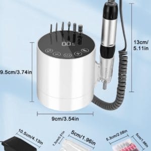 Nagelvijl voor Acryl-, Gel- en Natuurlijke Nagels 35,000 rpm