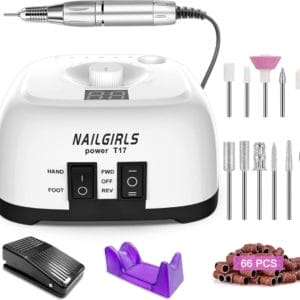 Nagelvijl voor Acryl-, Gel- en Natuurlijke Nagels 35000rpm