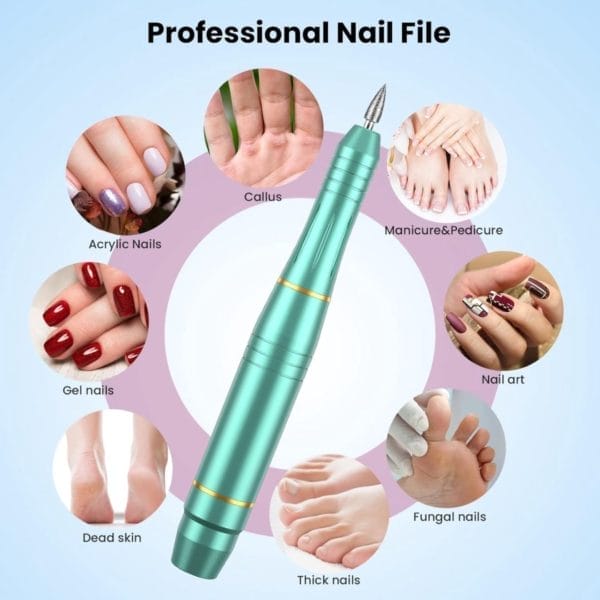Nagelvijl voor beginners en professionele, pedicure en nagelstudio en persoonlijke doe-het-zelf