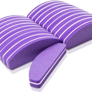 Nail Buffer Block, Nail Buffer Dubbelzijdig, Buffer Nail Duurzaam Paars