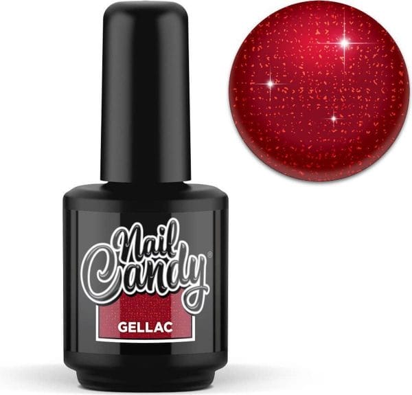 Nail Candy Gellak: Sparkling Cherry - 15ml