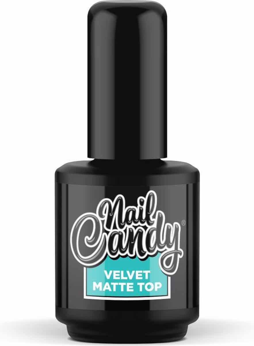Nail Candy Velvet Matte Gellak Top Coat 15ml