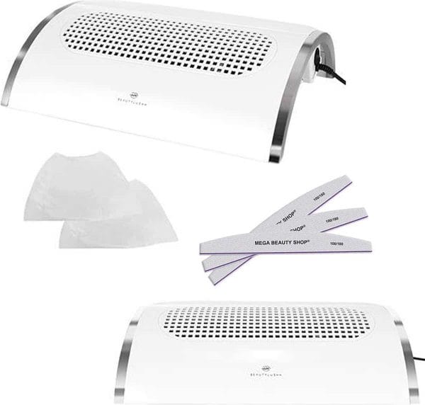 Nail Dust Collector Deluxe-set L- Dust collector- Nagelstof afzuiger- Nagel Stofafzuiger/BeautylushH