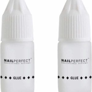 NailPerfect Nagellijm 2 x 3 gr voor Nagelverlenging - Nail Art & Nepnagels