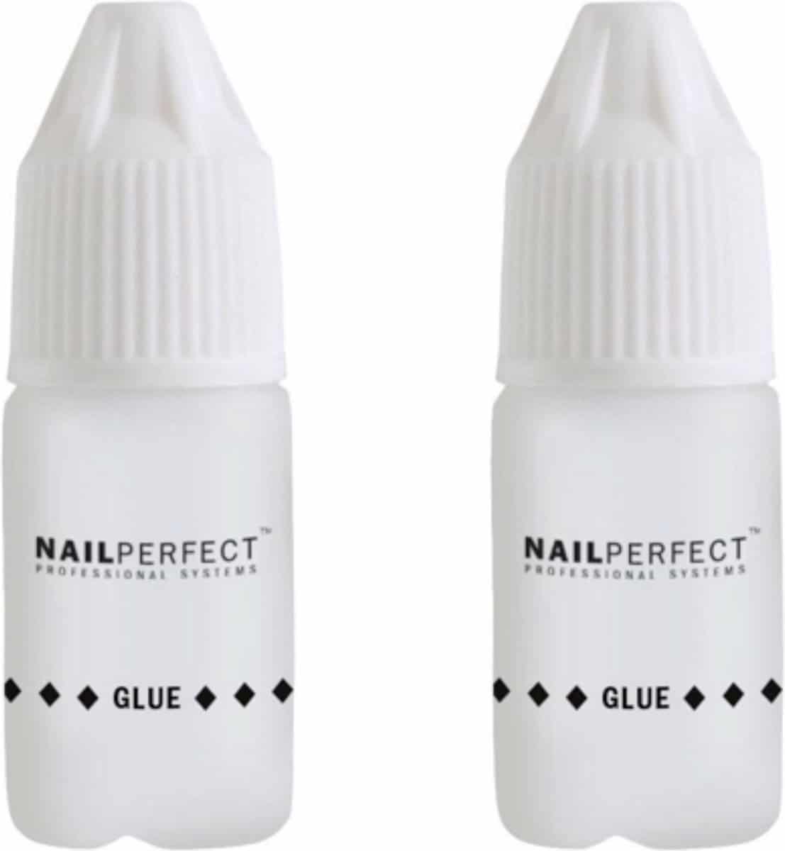 NailPerfect Nagellijm 2 x 3 gr voor Nagelverlenging - Nail Art & Nepnagels