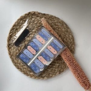 NailWrapz - Daisy Blue - Nagel wraps - nagelstickers- geen UV lamp nodig - Thuis manicure