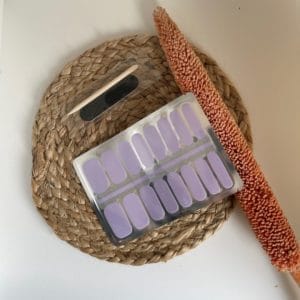 NailWrapz - Lavender Glam - Nagel wraps - nagelstickers- geen UV lamp nodig - Thuis manicure