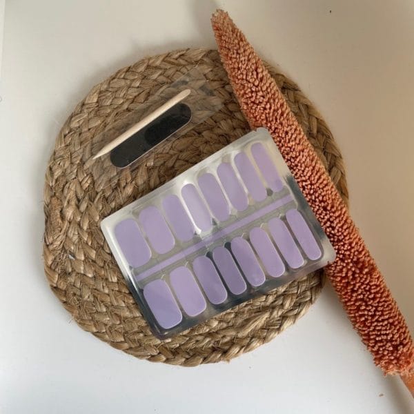 Nailwrapz - lavender glam - nagel wraps - nagelstickers- geen uv lamp nodig - thuis manicure