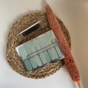 NailWrapz - Minty Beauty - Nagel wraps - nagelstickers- geen UV lamp nodig - Thuis manicure