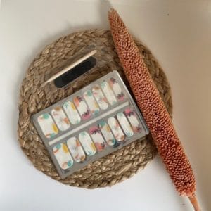 NailWrapz - Palm Paradise - Nagel wraps - nagelstickers- geen UV lamp nodig - Thuis manicure