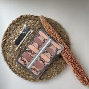 NailWrapz - Pink Autumn - Nagel wraps - nagelstickers- geen UV lamp nodig - Thuis manicure