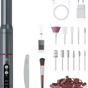 Nantib Elektrische Nagelfrees - Nagelvijl - Manicure set - Pedicureset - Eeltverwijderaar - Cadeau