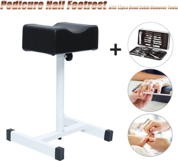 Narlonzo® - pedicure voetsteun set - manicure voetsteun set - pedicure voetstoel set - 12stuks
