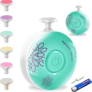 NilaFee - Elektrische Baby Nagelvijl - 7 Vijlen - Manicure Baby